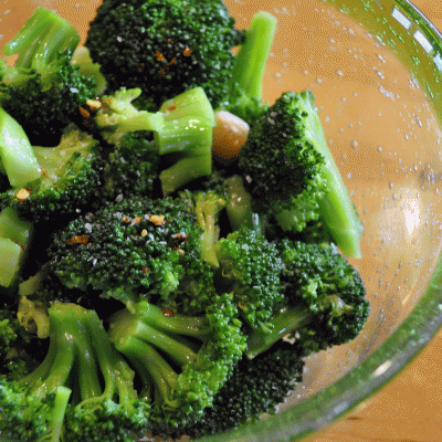 Ina’s Broccoli with Garlic