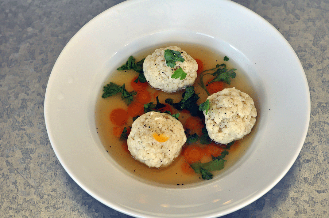 my traditional matzo ball soup - Adoring Kitchen