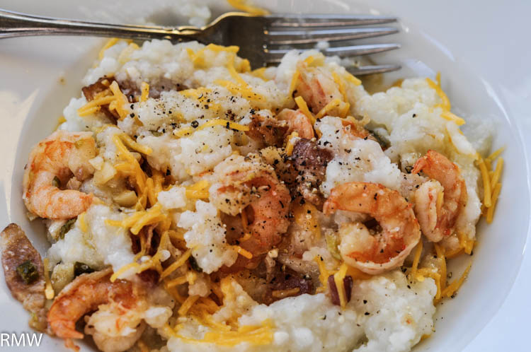 Shrimp and Grits - The Rocky Mountain Woman