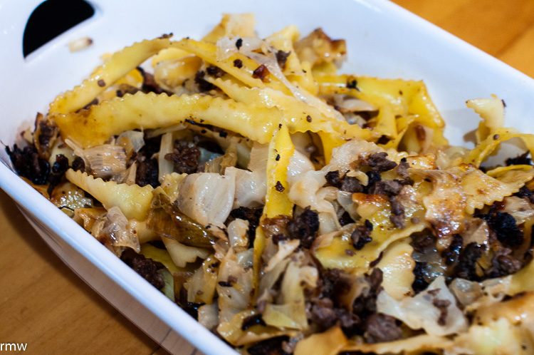 Venison Noodle Fry
