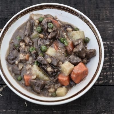 Venison Stew on the Campfire