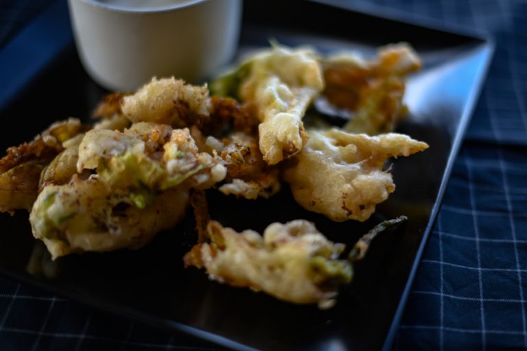 Fried Squash Blossoms with Goat Cheese The Rocky Mountain Woman
