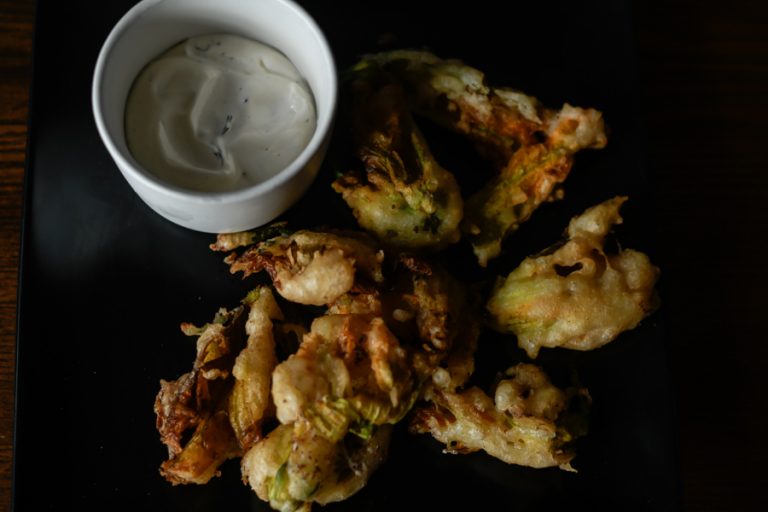 Fried Squash Blossoms with Goat Cheese The Rocky Mountain Woman