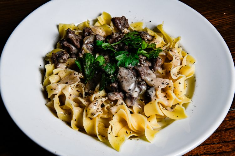 Elk Stroganoff