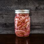 pickled red onions