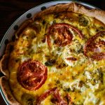 goat cheese quiche